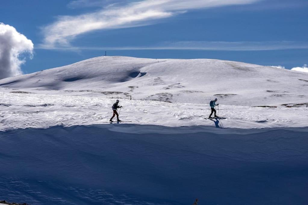 Studio Chaleureux Au Depart Des Sentiers Et Pistes De Ski Lajoux Exterior foto